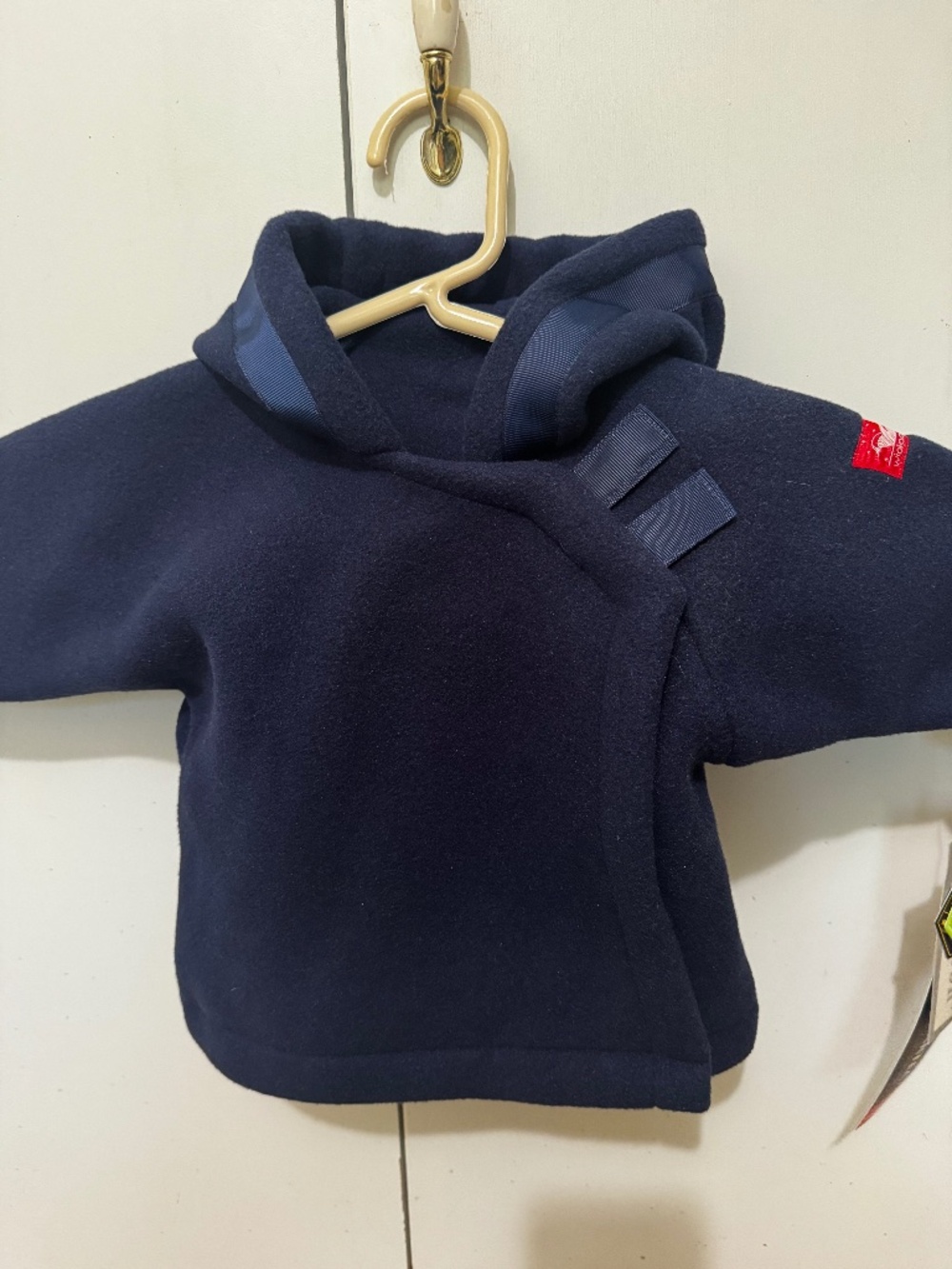 Navy widgeon jacket. 6 mo.